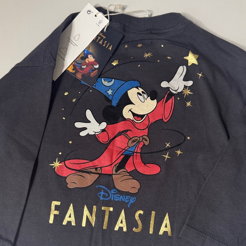 Disney Fantasia Long Sleeve Shirt - Black and Red